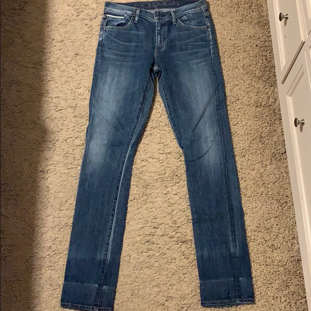 Goldsign Jeans Size 26 Medium Wash High Rise